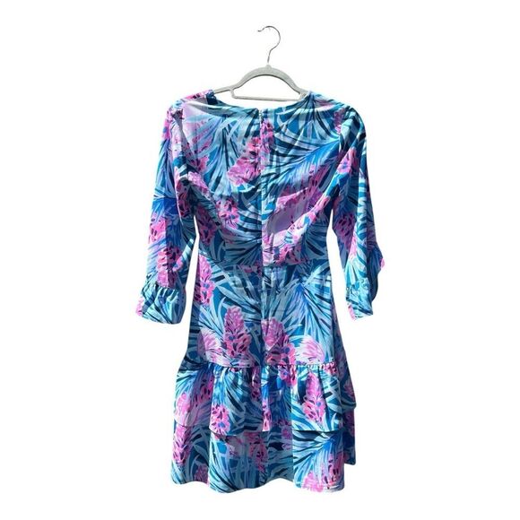 LILLY PULITZER LAEDA STRETCH DRESS NWOT SIZE XXS preppy cruise resort boho - Picture 6 of 9